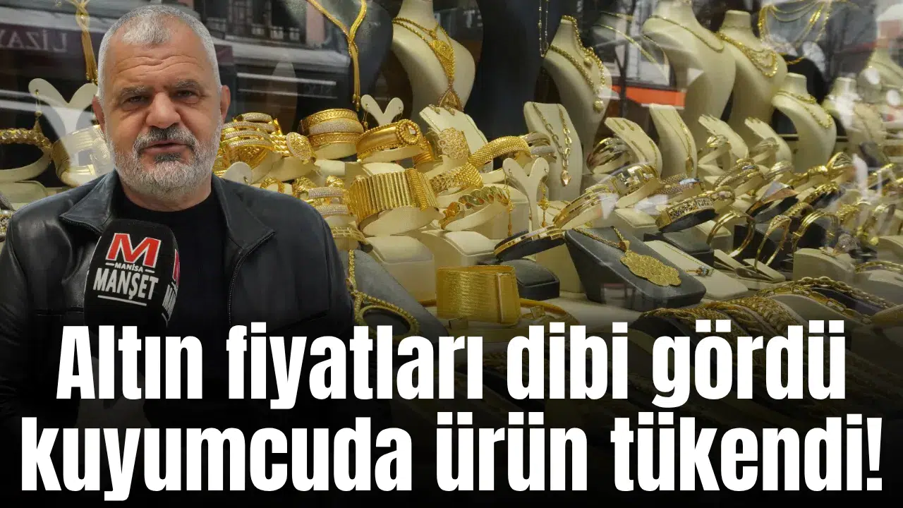 Altın fiyatları dibi gördü kuyumcuda ürün tükendi!