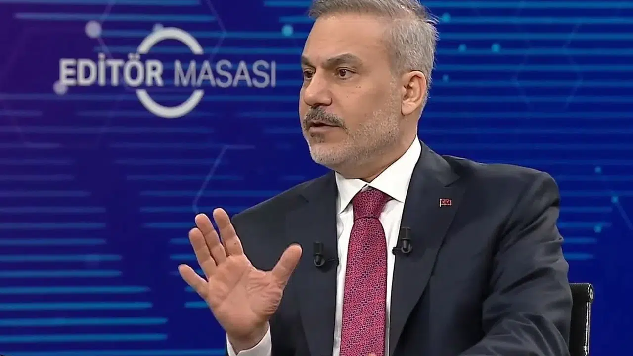 Canlı yayında açıklama yapan Bakan Fidan'ın o sözleri dikkat çekti