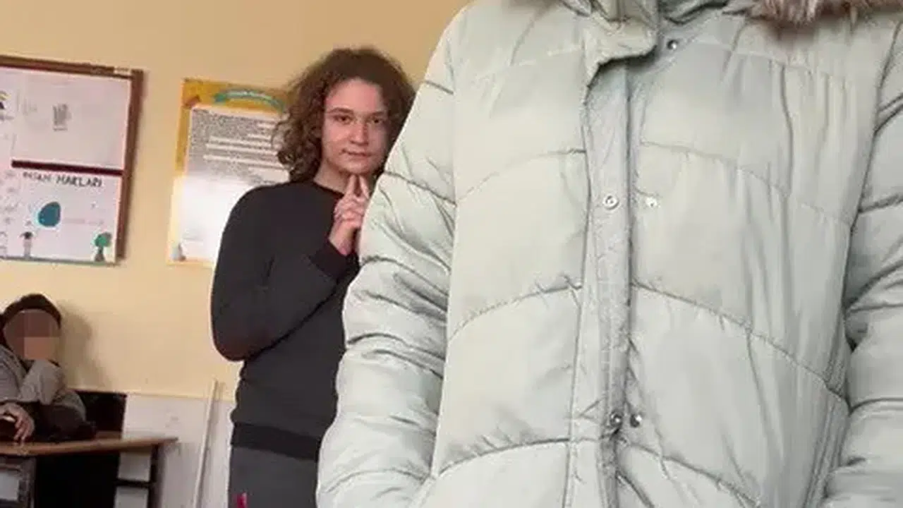 Cani saldırganın sınıftaki görüntüleri çıktı!