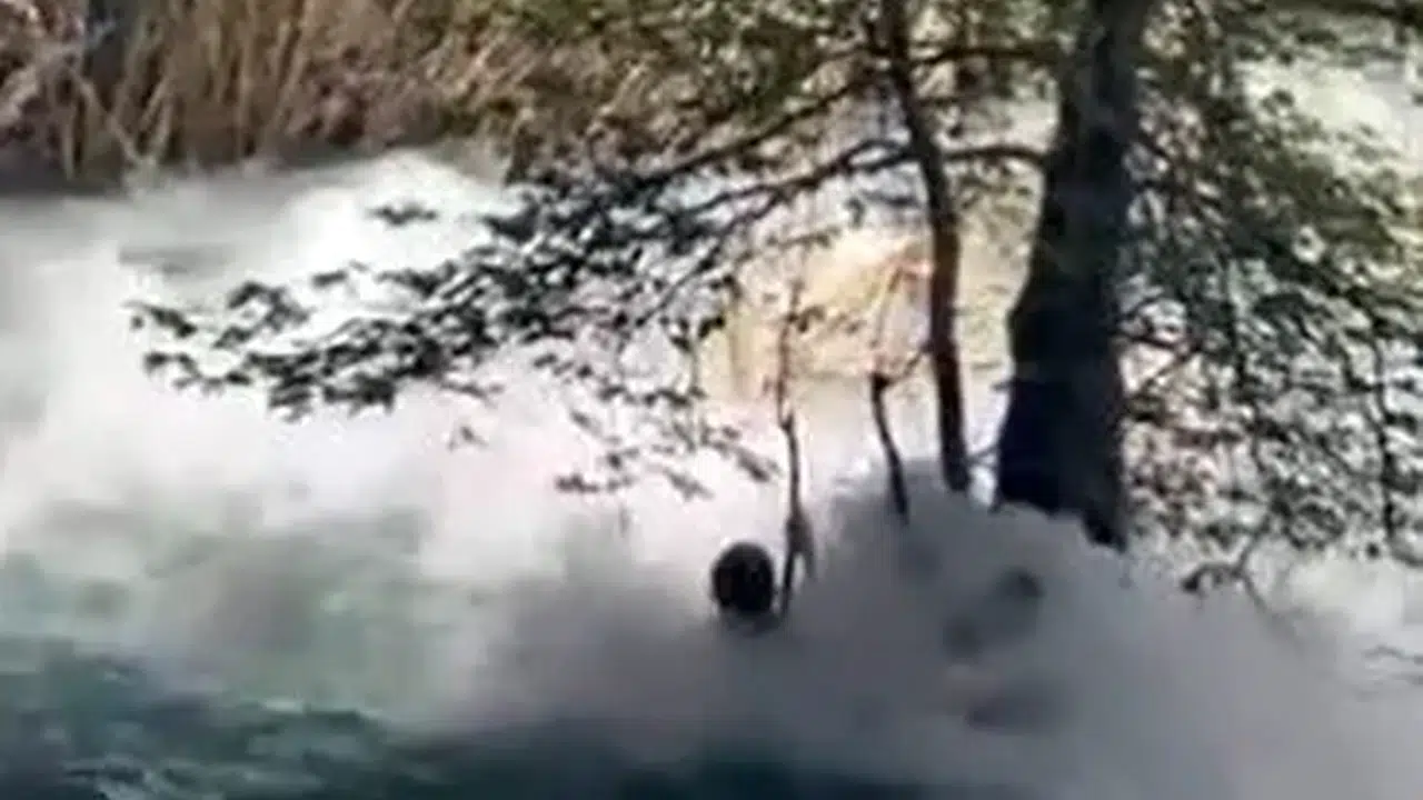 17 yaşındaki kayıp genç akıntıya böyle kapıldı