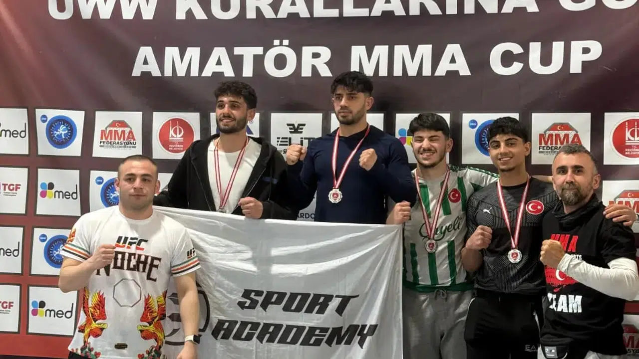 Manisa Olimpik MMA Takımından 6 madalya