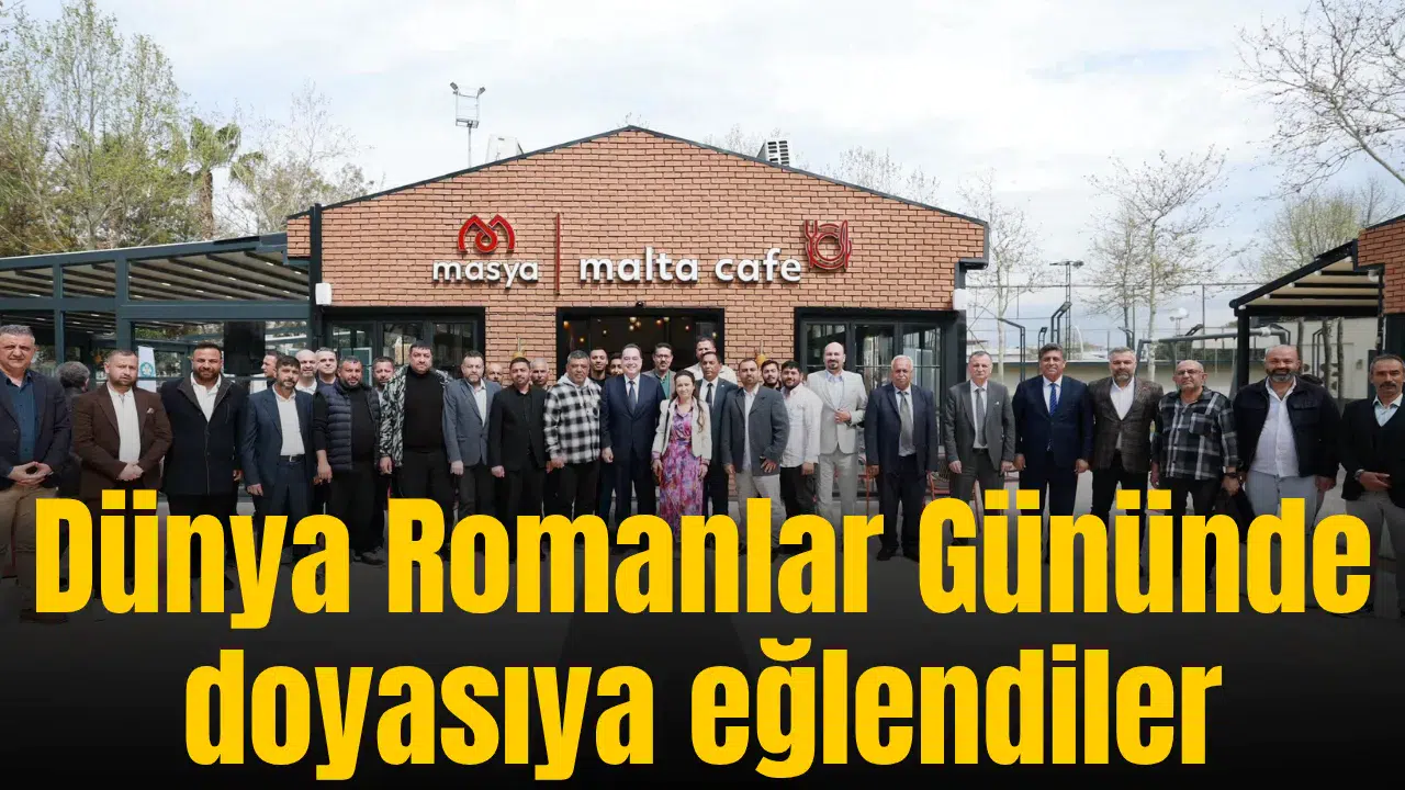 Dünya Romanlar Gününde doyasıya eğlendiler