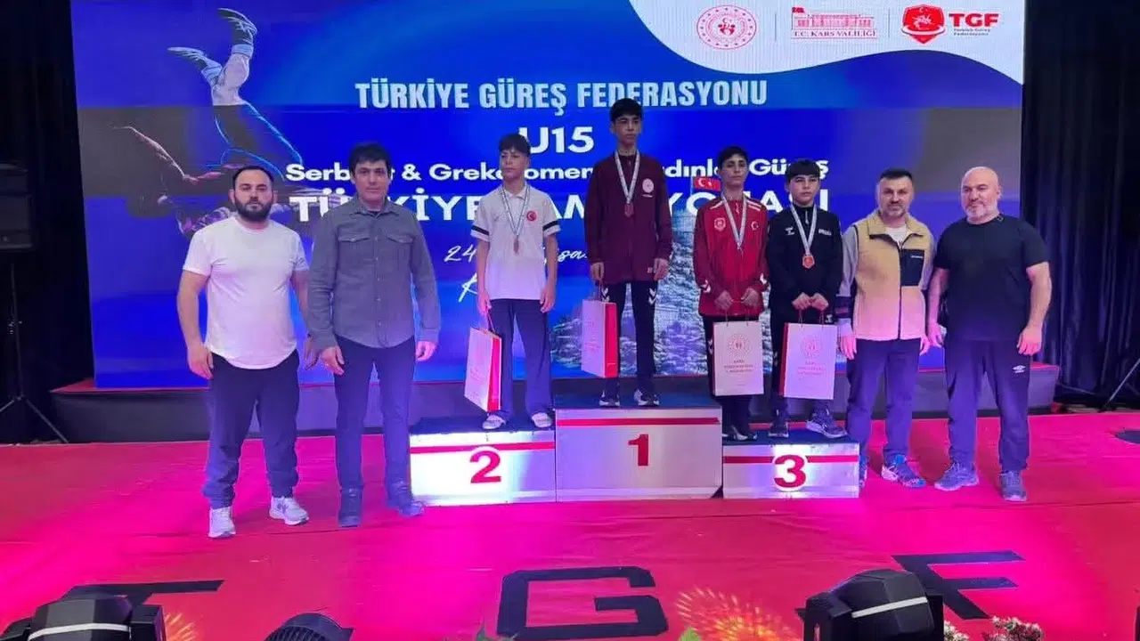 Yunusemreli güreşçiden büyük başarı