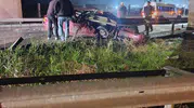 Korkunç kazada iki genç hayatını kaybetti