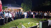 Emekli eğitimcilere plaket takdim edildi