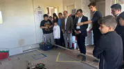 Kaymakam Güldoğan, geleceğin bilim insanlarını ziyaret etti