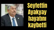 Seyfettin Ayakyay hayatını kaybetti