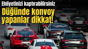 Düğünde konvoy yapanlar dikkat! Ehliyetinizi kaptırabilirsiniz