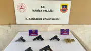 Manisa'da silah kaçakçılığı operasyou