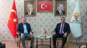 Başkan Dutlulu’dan AK Partiye sürpriz ziyaret