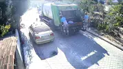Önlem için taktığı kamera kendi ölümünü kaydetti