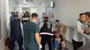 Acil servisi savaş alanına döndü