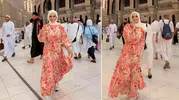 Sihirli Annem'in yıldızı Damla Ersubaşı Umre ziyaretinde