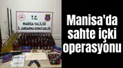Manisa'da sahte içki operasyonu