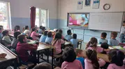 Öğrencilere ağız ve diş sağlığı eğitimi
