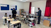 Kaymakam Dalak'tan eğitim kurumlarına inceleme