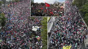 Türkiye'nin her yerinden görüntü yağıyor! Binlerce kişi sokaklarda