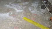Manisa'da ceviz büyüklüğünde dolu yağdı