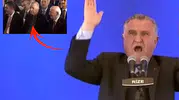 Bakan bir anda yükselince Cumhurbaşkanı da şaşırdı