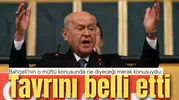 Bahçeli'nin o müftü konusunda ne diyeceği merak konusuydu: Tavrını belli etti