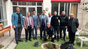 Adliye bahçesini ağaçlandırdılar