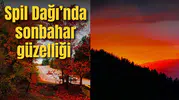 Spil Dağı’nda sonbahar güzelliği