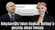 Kılıçdaroğlu’ndan Başkan Durbay’a geçmiş olsun mesajı