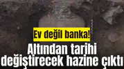 Ev değil banka! Köydeki evin altından tarihi değiştirecek hazine çıktı
