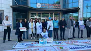 Manisa'da aile hekimlerinden iş yükü protestosu