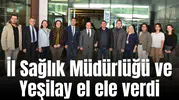 İl Sağlık Müdürlüğü ve Yeşilay el ele verdi
