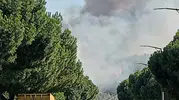 Manisa OSB'deki orman yangını büyüyor