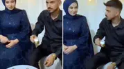 Kız isteme merasimindeki görüntüyü izleyenler tepkisiz kalamadı
