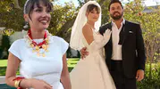 Mardin'de kına gecesi Yunanistan'da düğün! Ünlü oyuncu dünya evine girdi