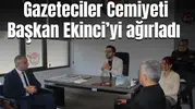 BAŞKAN EKİNCİ’DEN GAZETECİLER CEMİYETİ’NE ZİYARET