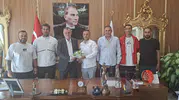 Manisa Amatör Kulüpler Birliği’nden Başkan Balaban’a ziyaret