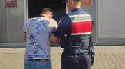 Kesinleşmiş cezası bulunan şahıs jandarmadan kaçamadı