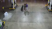 Akaryakıt istasyonunda çıkan kavga hastanede bitti