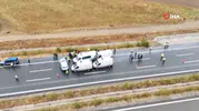 Minibüs jandarma aracına çarptı: 2 jandarma şehit, 1 vatandaş hayatını kaybetti