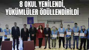 Manisa’da denetimli serbestlik projesi: 8 okul yenilendi, yükümlüler ödüllendirildi