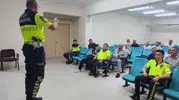 Taşımalı eğitim şoförlerine "Kurallara uyun" mesajı