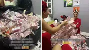 Nedimeler aldıkları bahşişle köşeyi döndü