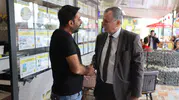 Başkan Balaban mahalle esnafını ziyaret etti