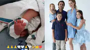 Ünlü oyuncu dördüncü çocuğunu kucağına aldı! İşte oğluna verdiği isim