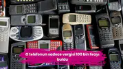 O telefonun sadece vergisi 100 bin lirayı buldu