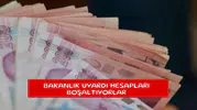 Bakanlık uyardı hesapları boşaltıyorlar
