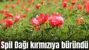 Spil Dağı kırmızıya büründü
