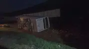 Taraftar midibüsü devrildi: 27 yaralı