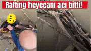 Rafting heyecanı acı bitti!