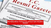 Milyonlarca tatilci ve otelci için müjdeli haber