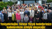 Yenişehirlioğlu Manisa'da partili kadınlarla bir araya geldi